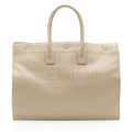 Saint Laurent Calfskin Rive Gauche Large Tote