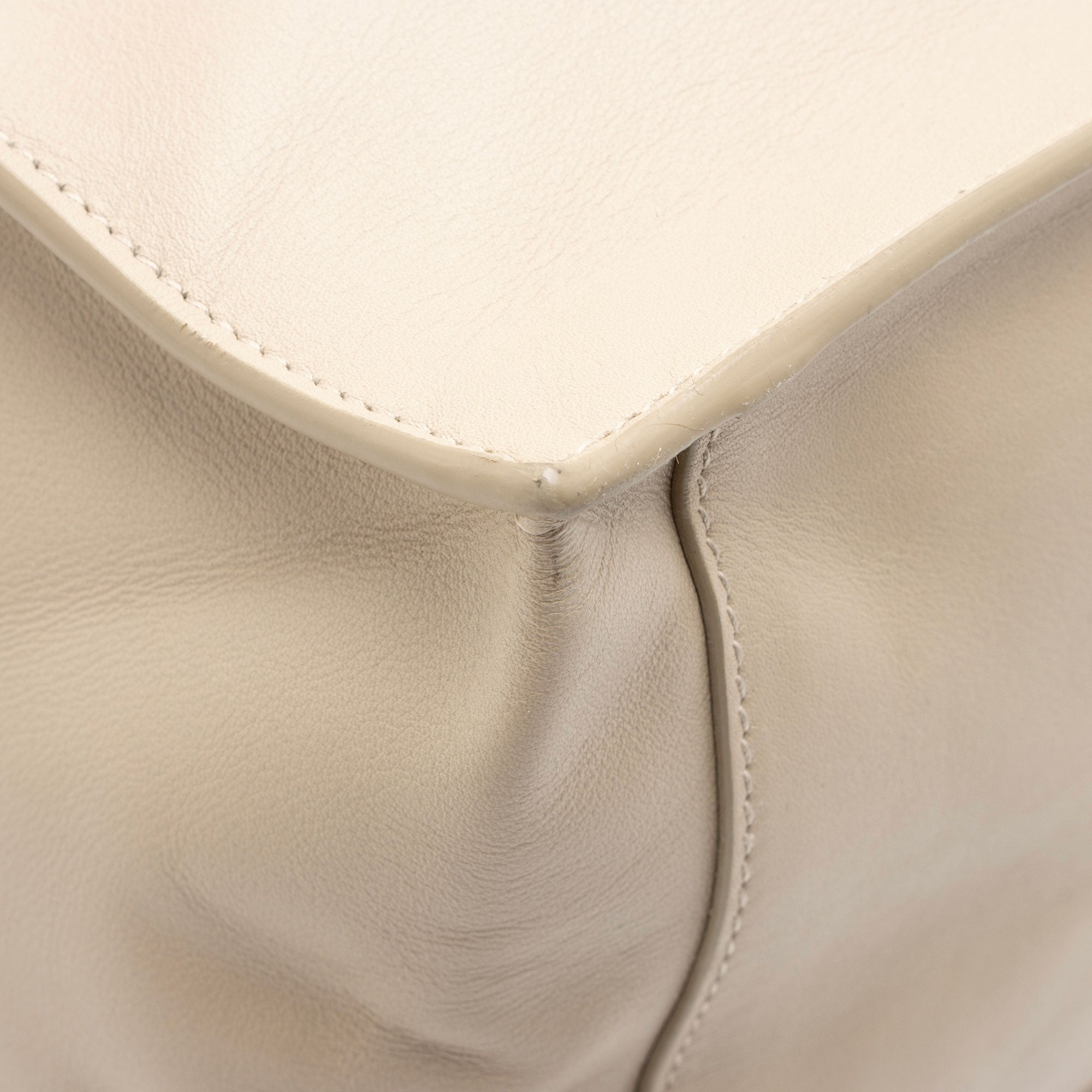 Saint Laurent Calfskin Rive Gauche Large Tote
