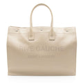 Saint Laurent Calfskin Rive Gauche Large Tote