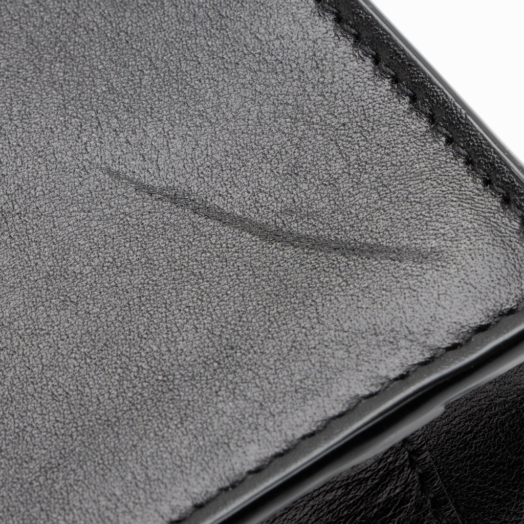 Saint Laurent Calfskin Rive Gauche Small Tote (SHF-23409)