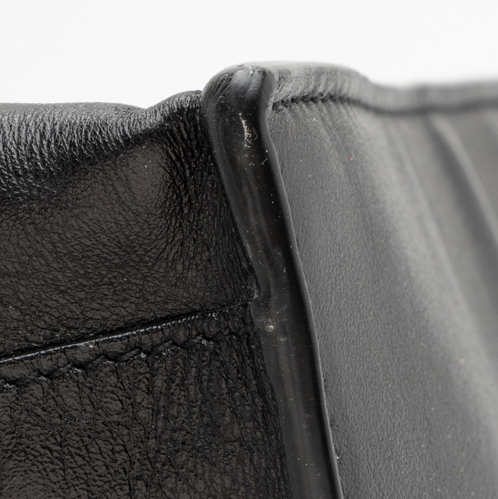 Saint Laurent Calfskin Rive Gauche Small Tote (SHF-23409)