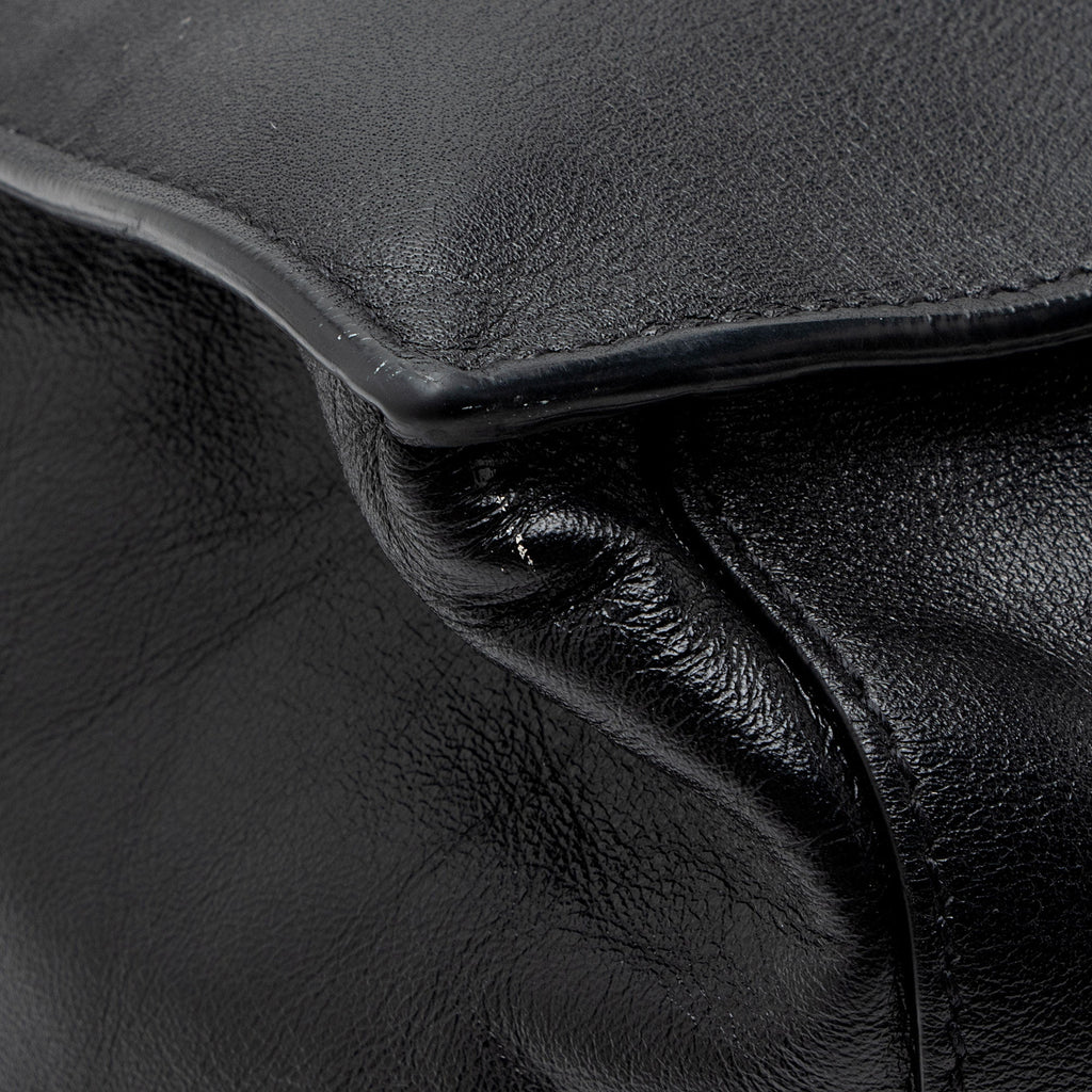 Saint Laurent Calfskin Rive Gauche Small Tote
