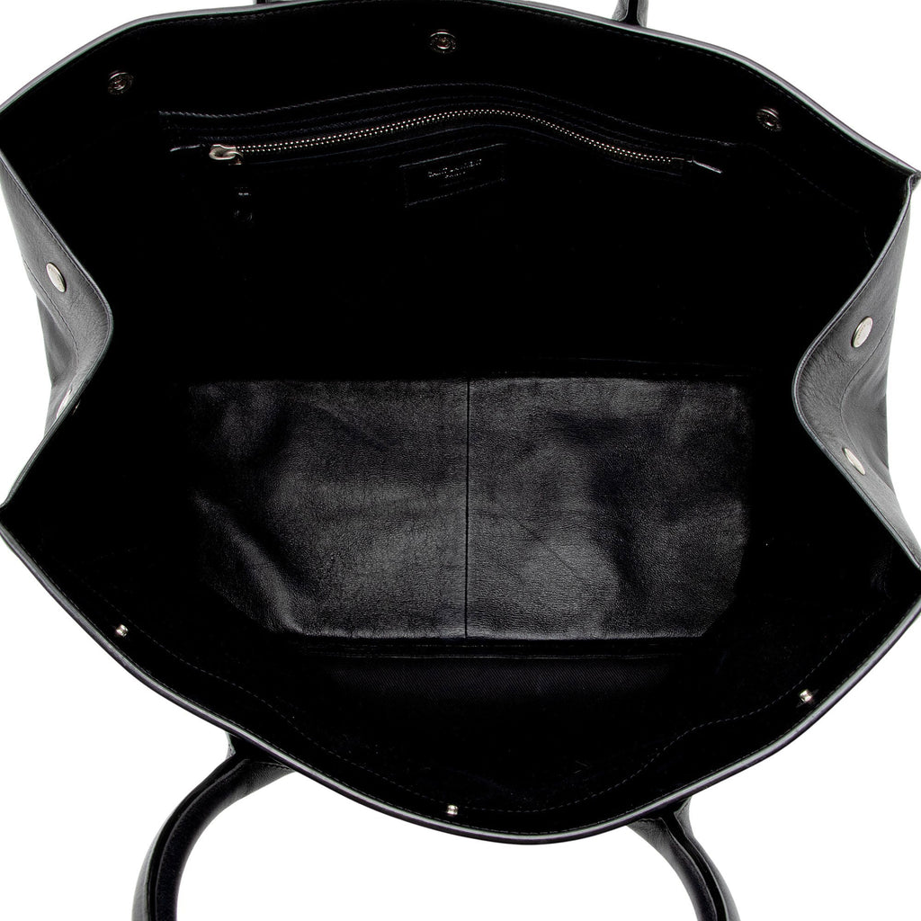 Saint Laurent Calfskin Rive Gauche Small Tote