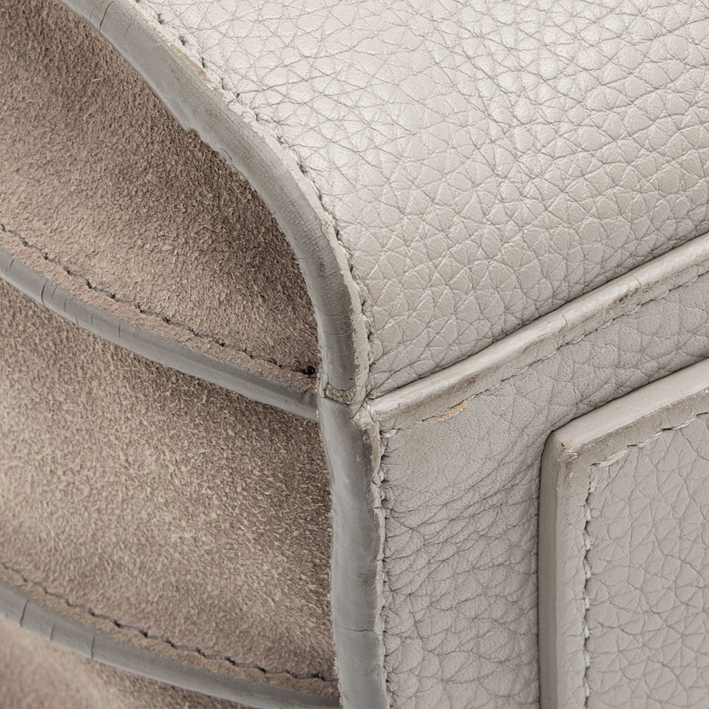 Saint Laurent Calfskin Bicolor Sac De Jour Baby Tote