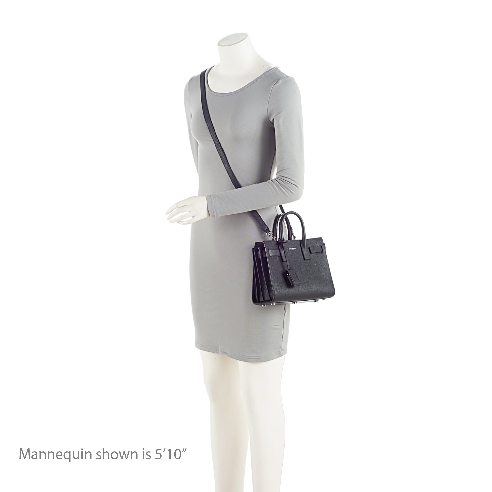 Saint Laurent Calfskin Sac De Jour Nano Tote (SHF-9rfN7F)