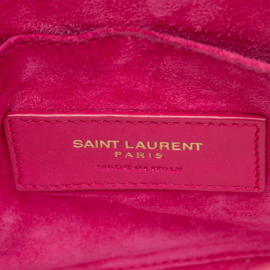 Saint Laurent Calfskin Sac De Jour Nano Tote