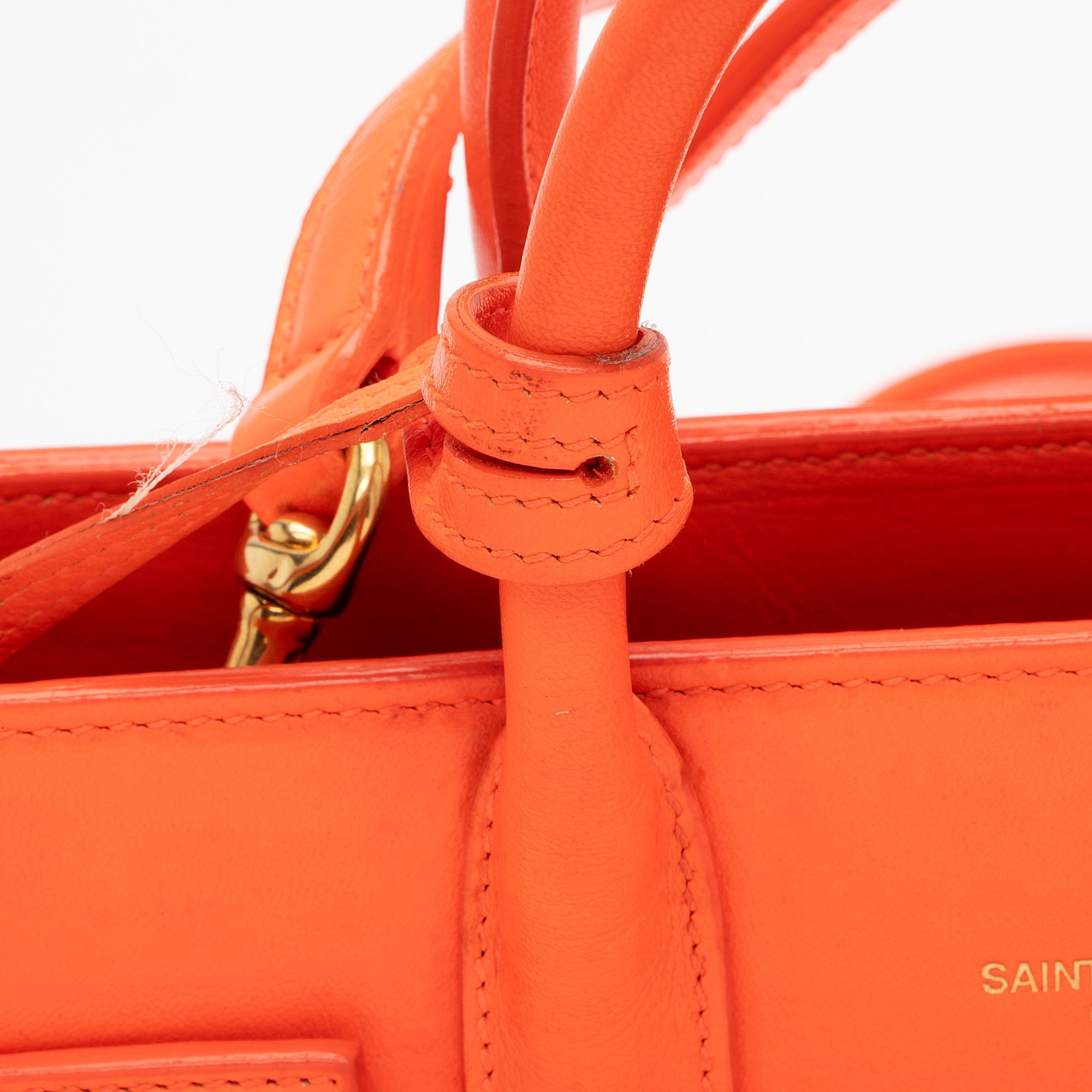 Saint Laurent Calfskin Sac De Jour Nano Tote