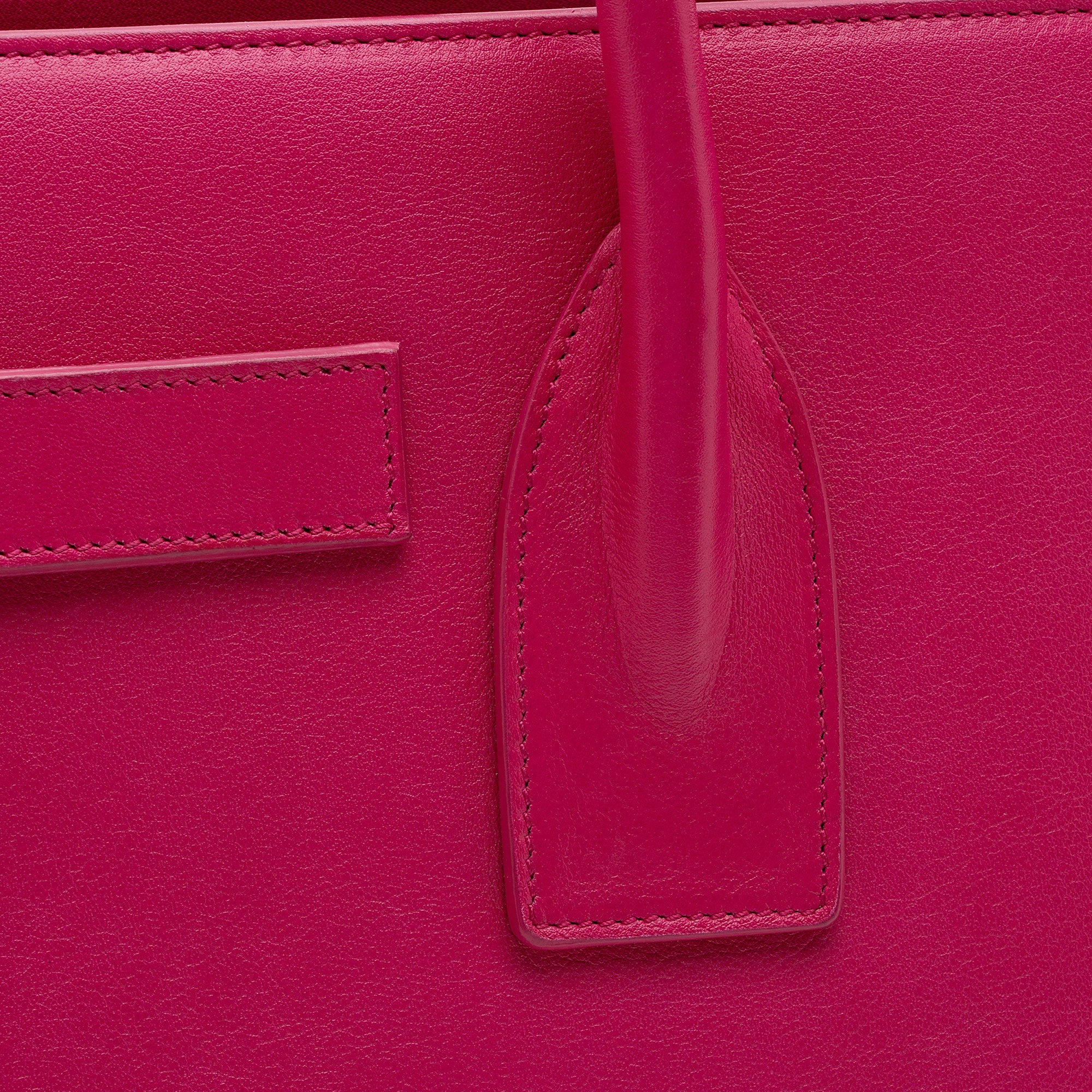 Saint Laurent Calfskin Sac De Jour Small Tote (SHF-sI4I2h)