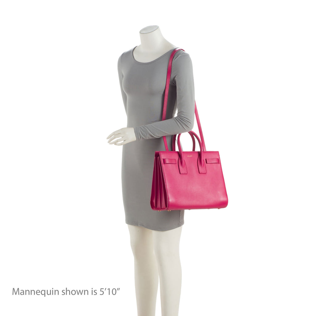 Saint Laurent Calfskin Sac De Jour Small Tote