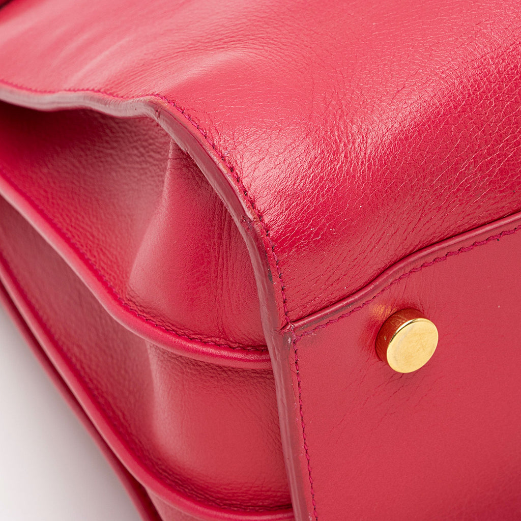 Saint Laurent Calfskin Sac De Jour Small Tote