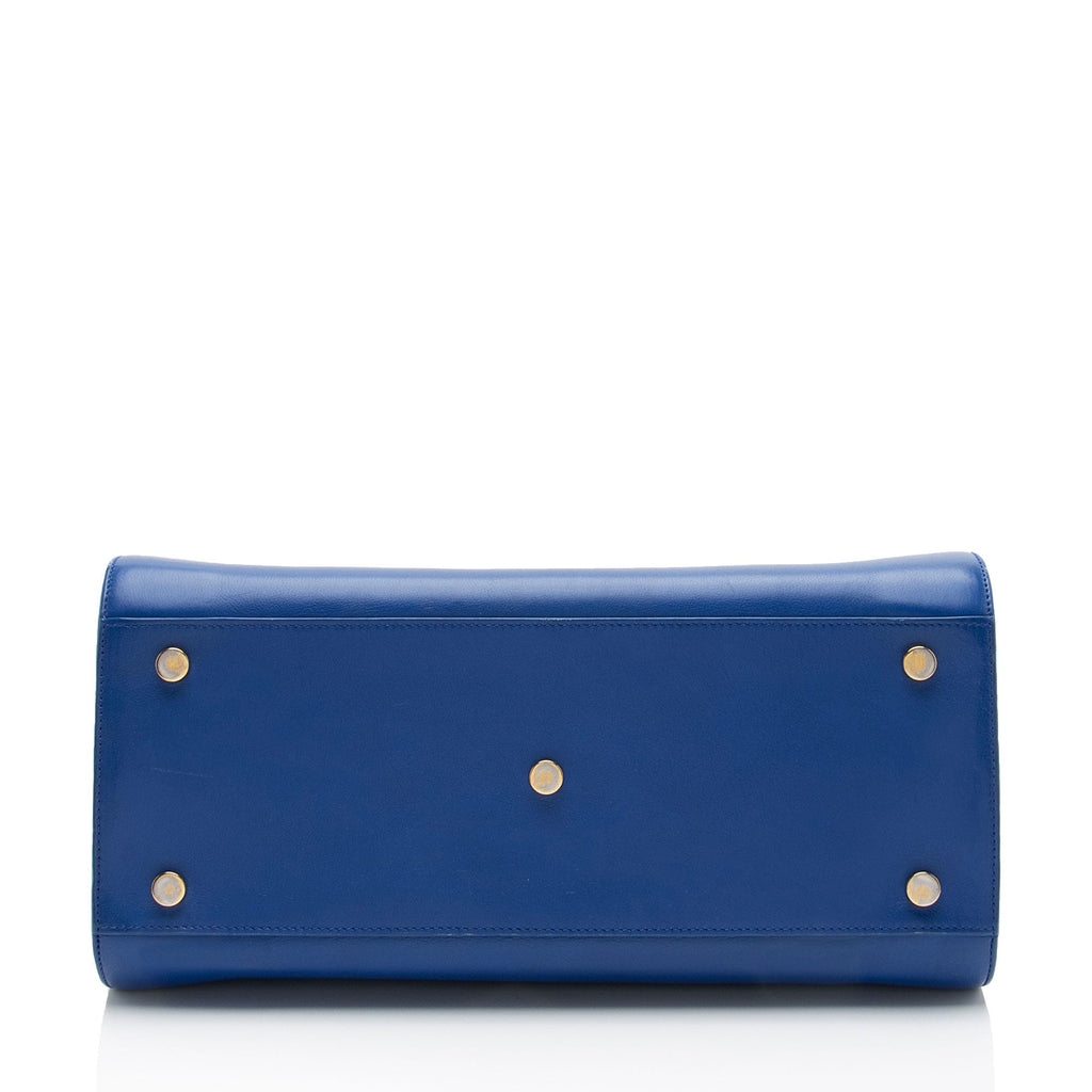 Saint Laurent Calfskin Small Sac De Jour Tote