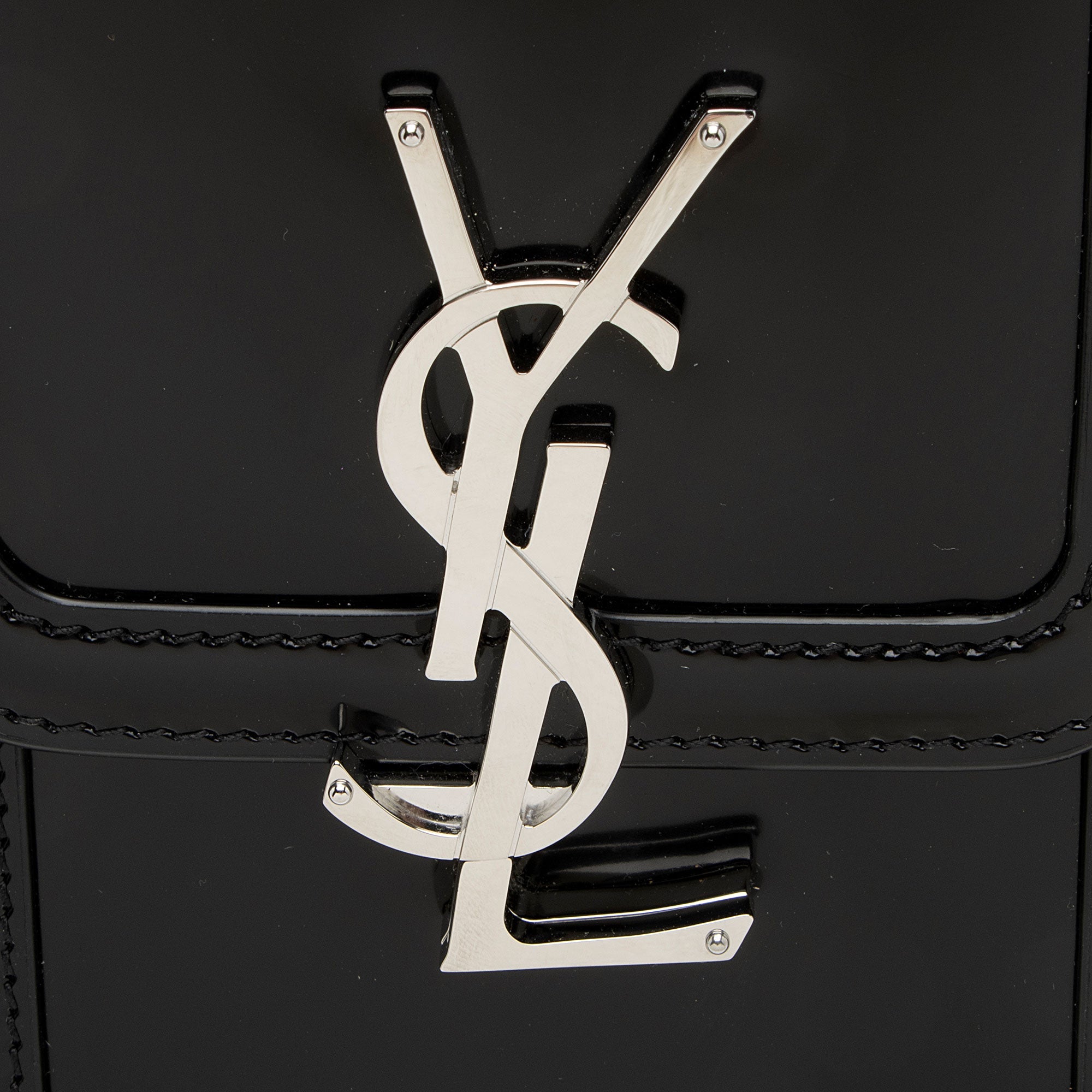 Saint Laurent Calfskin Solferino Mini Bag