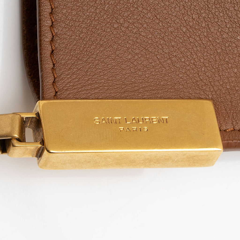 Saint Laurent Calfskin Suzanne Medium Hobo (SHF-m9DTH9)