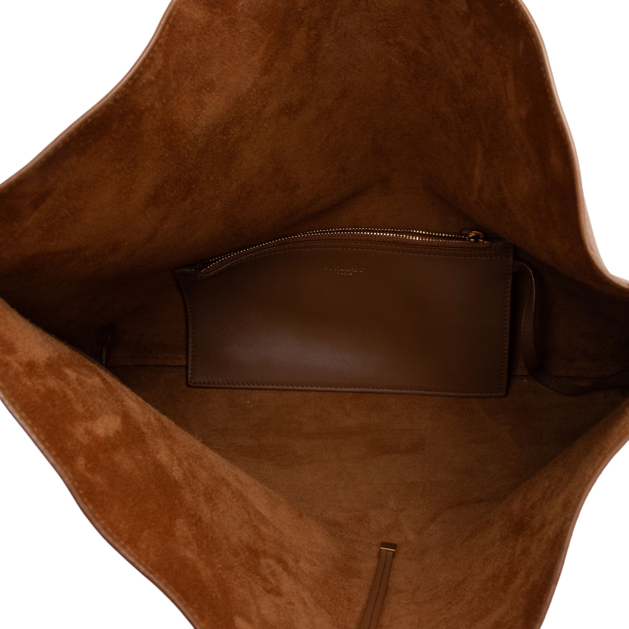 Saint Laurent Calfskin Suzanne Medium Hobo (SHF-m9DTH9)