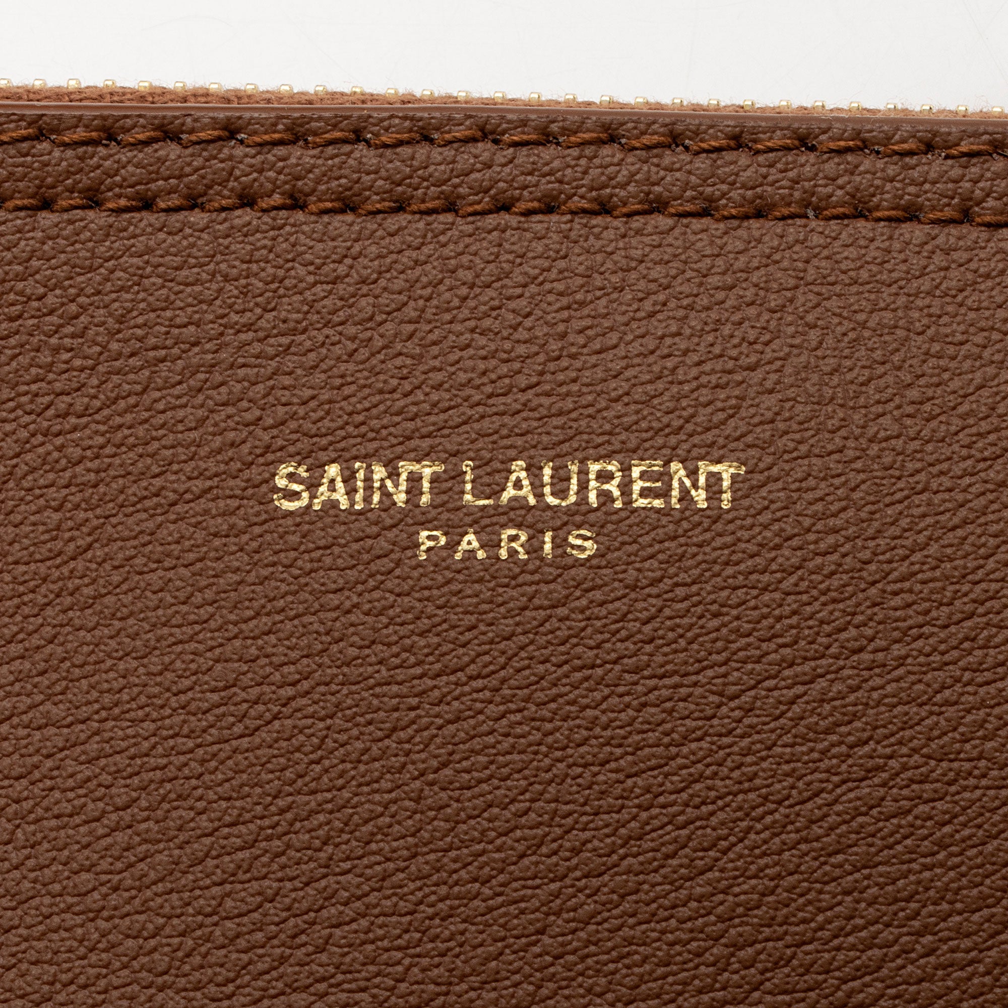 Saint Laurent Calfskin N/S Shopping Tote (SHF-9WdA9t)