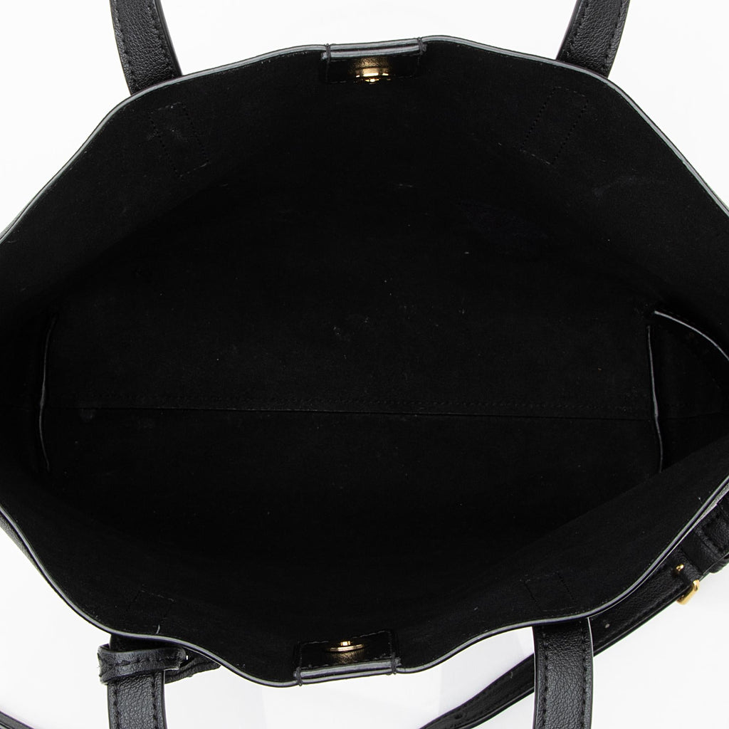 Saint Laurent Calfskin Toy Shopping Tote (SHF-22645)