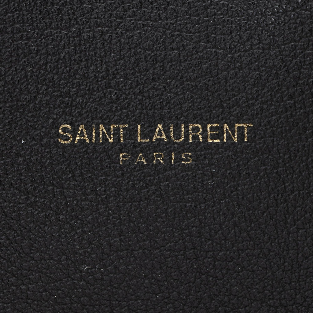 Saint Laurent Calfskin Toy Shopping Tote (SHF-22645)