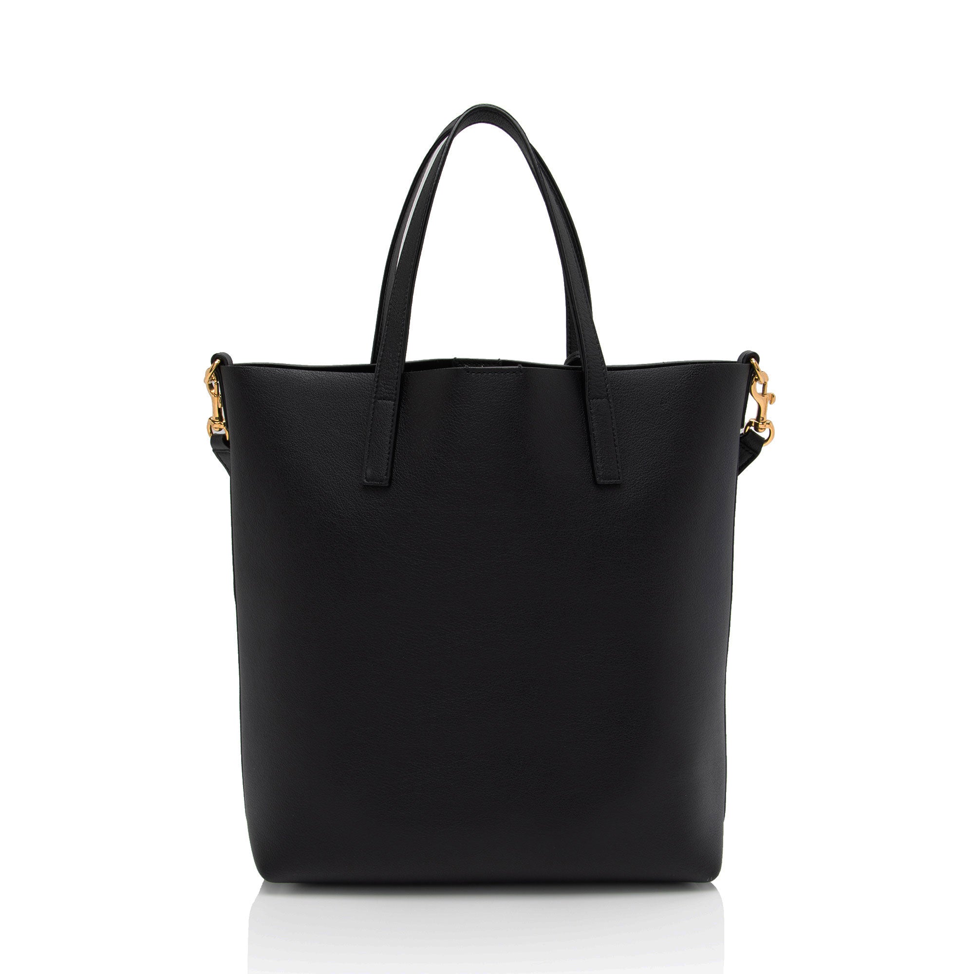 Saint Laurent Calfskin Toy Shopping Tote (SHF-v5wS8m)