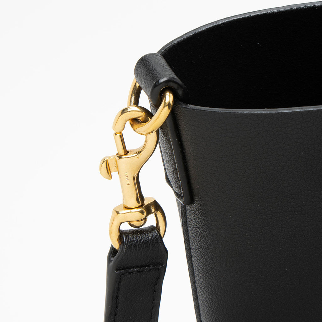 Saint Laurent Calfskin Toy Shopping Tote