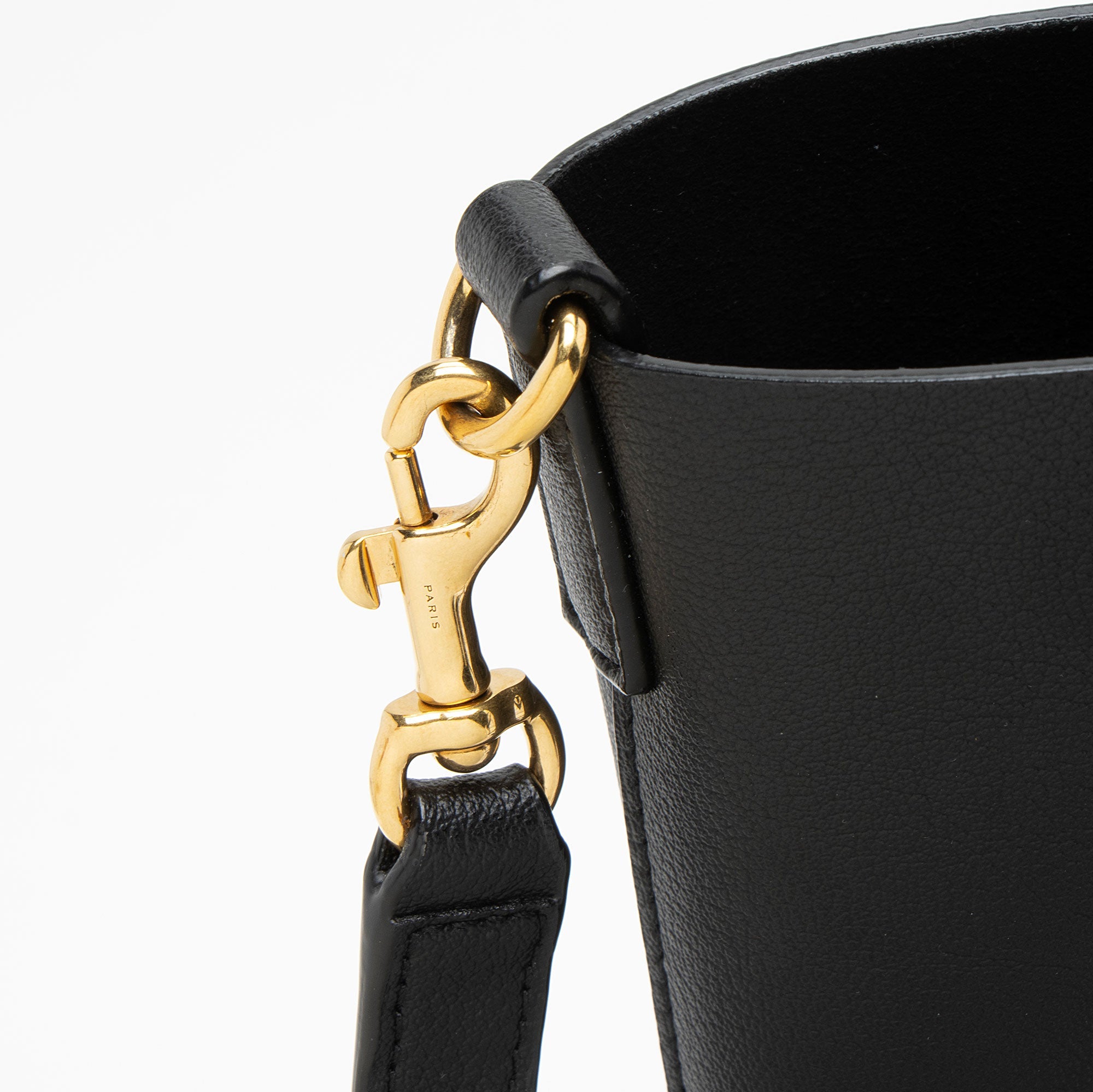 Saint Laurent Calfskin Toy Shopping Tote