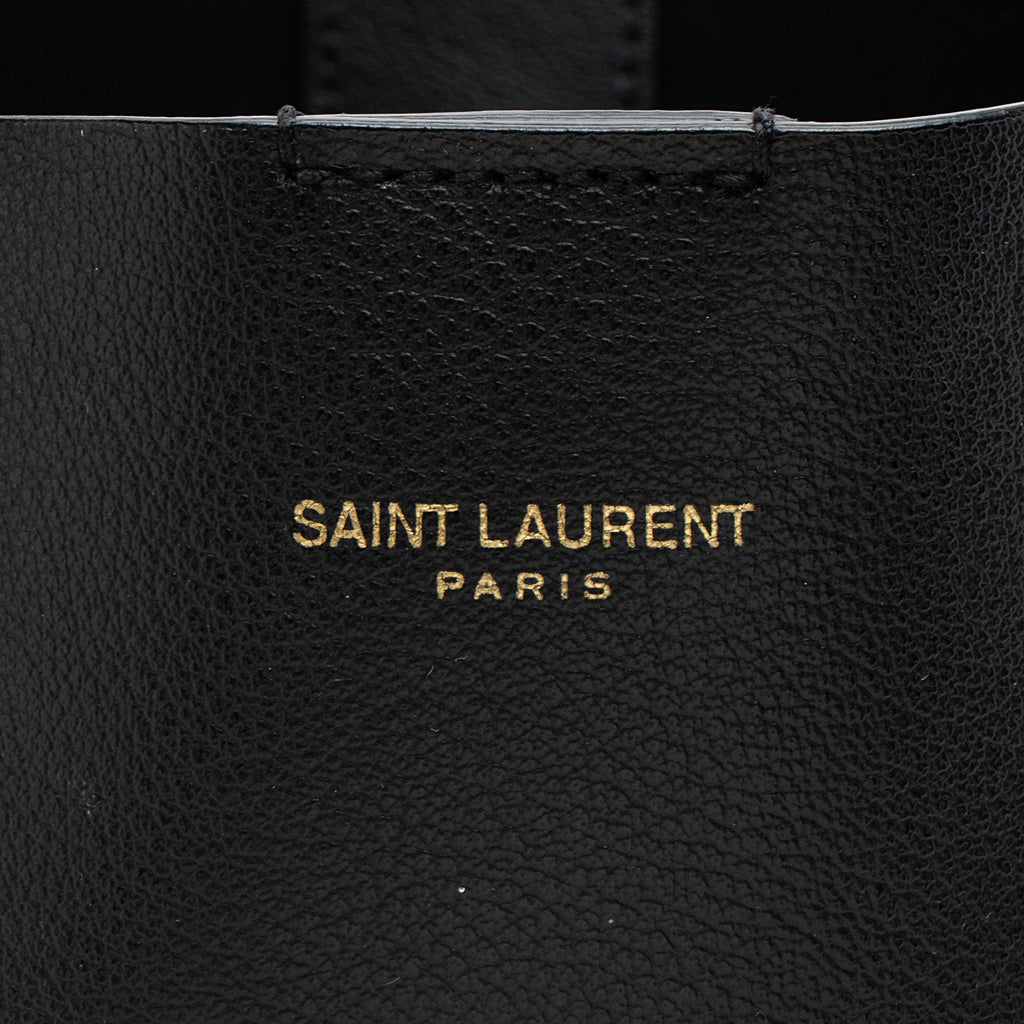 Saint Laurent Calfskin Toy Shopping Tote
