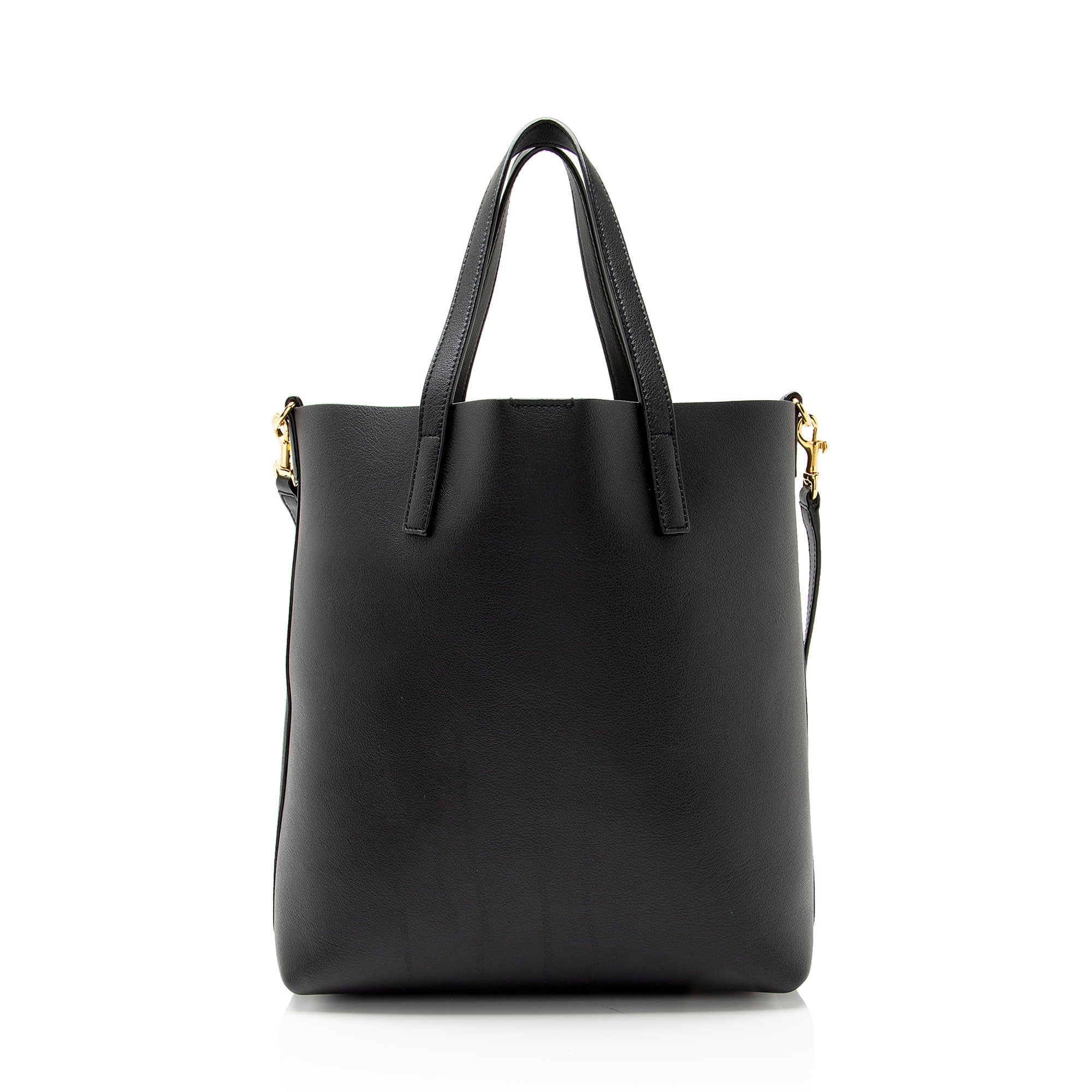 Saint Laurent Calfskin Toy Shopping Tote