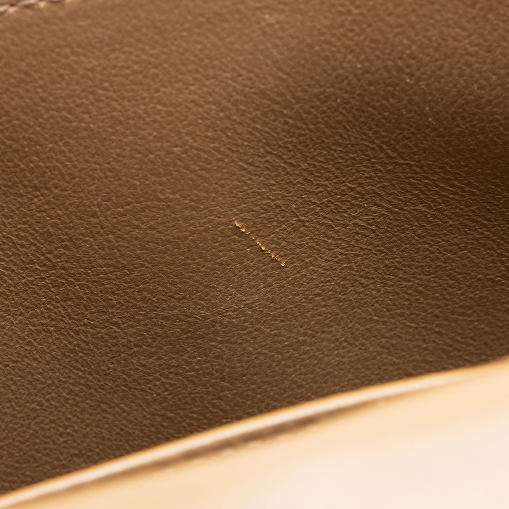 Saint Laurent Calfskin Voltaire Mini Shoulder Bag (SHF-BQWbaX)