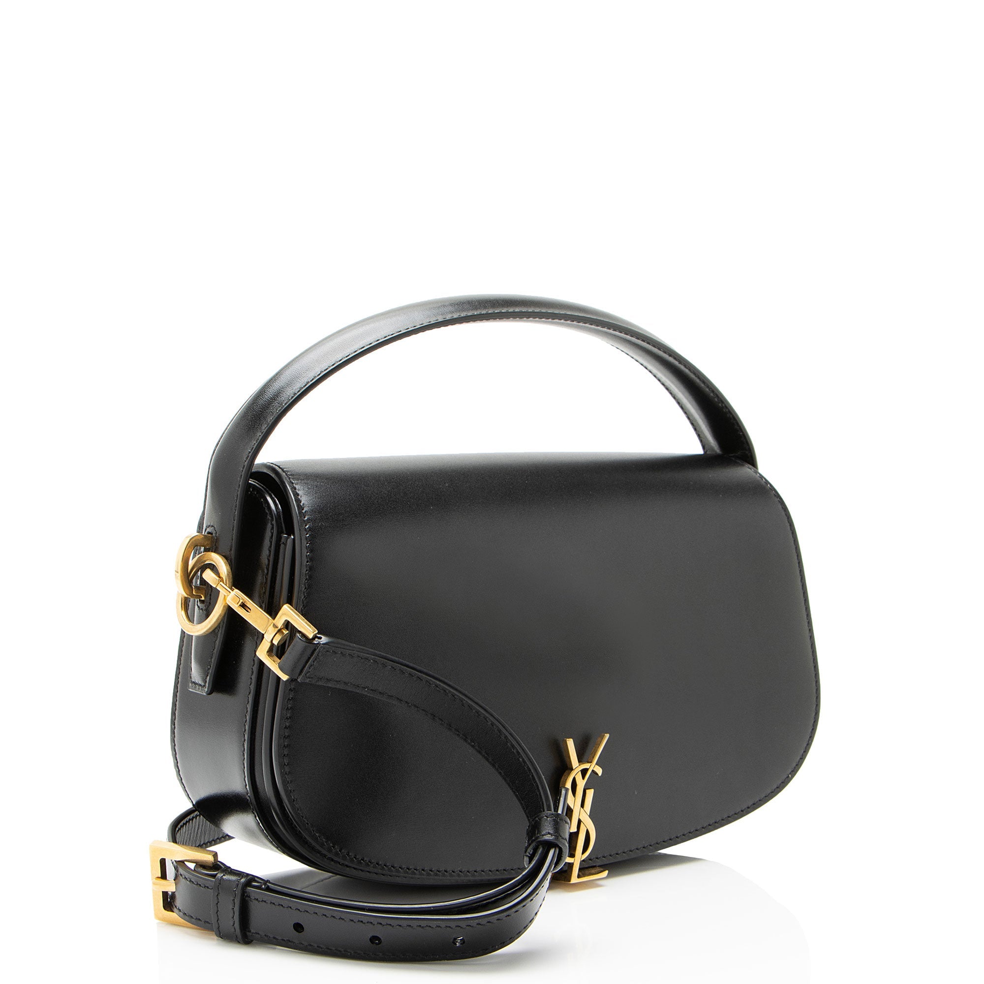 Saint Laurent Calfskin Voltaire Shoulder Bag