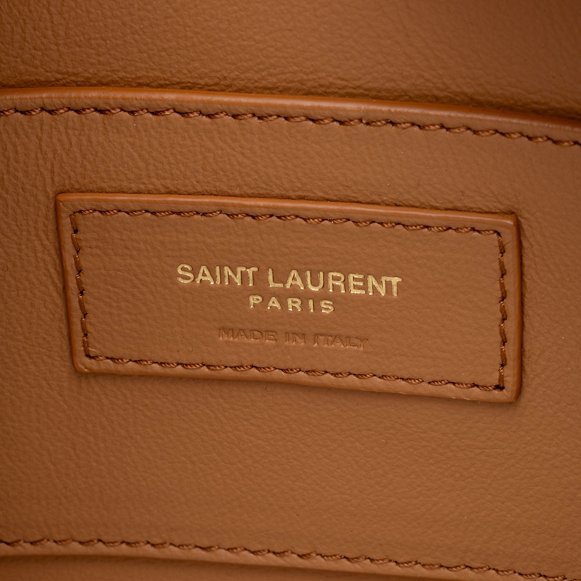 Saint Laurent Canvas Calfskin Monogram Sac Coeur Crossbody (SHF-XpAZQc)