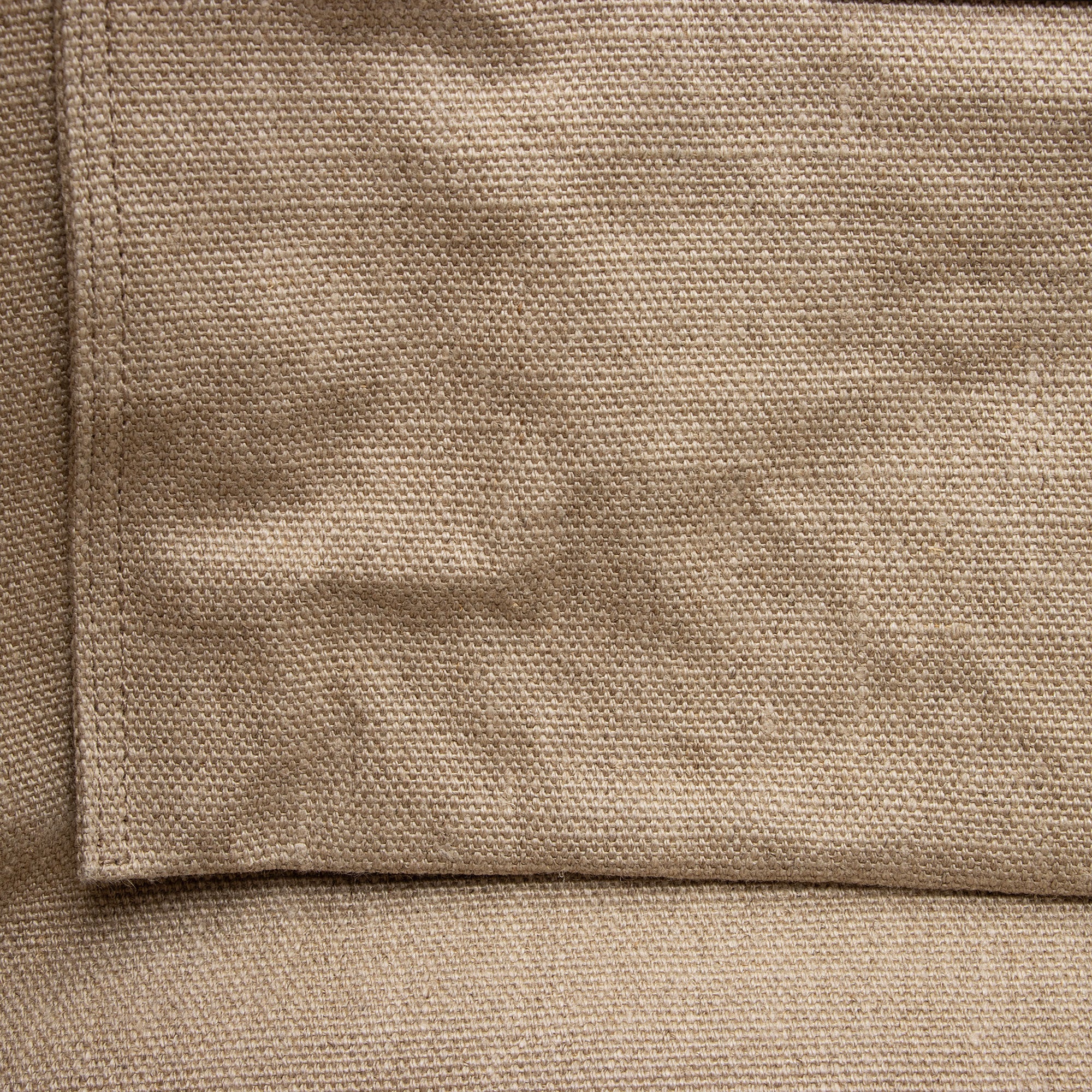 Saint Laurent Canvas Calfskin Rive Gauche Large Tote