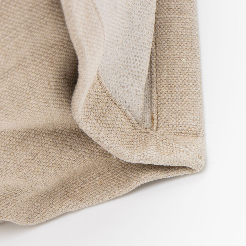 Saint Laurent Canvas Calfskin Rive Gauche Large Tote