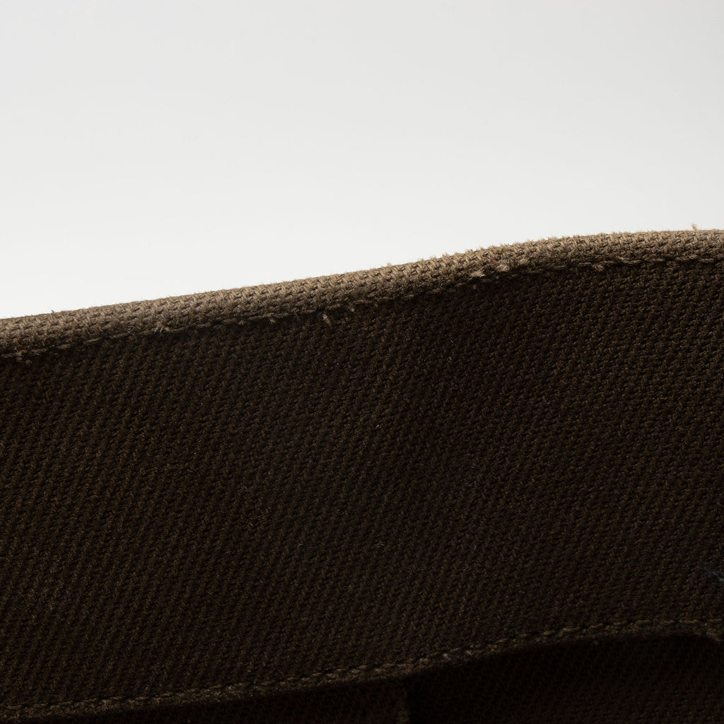 Saint Laurent Canvas Calfskin Rive Gauche Large Tote
