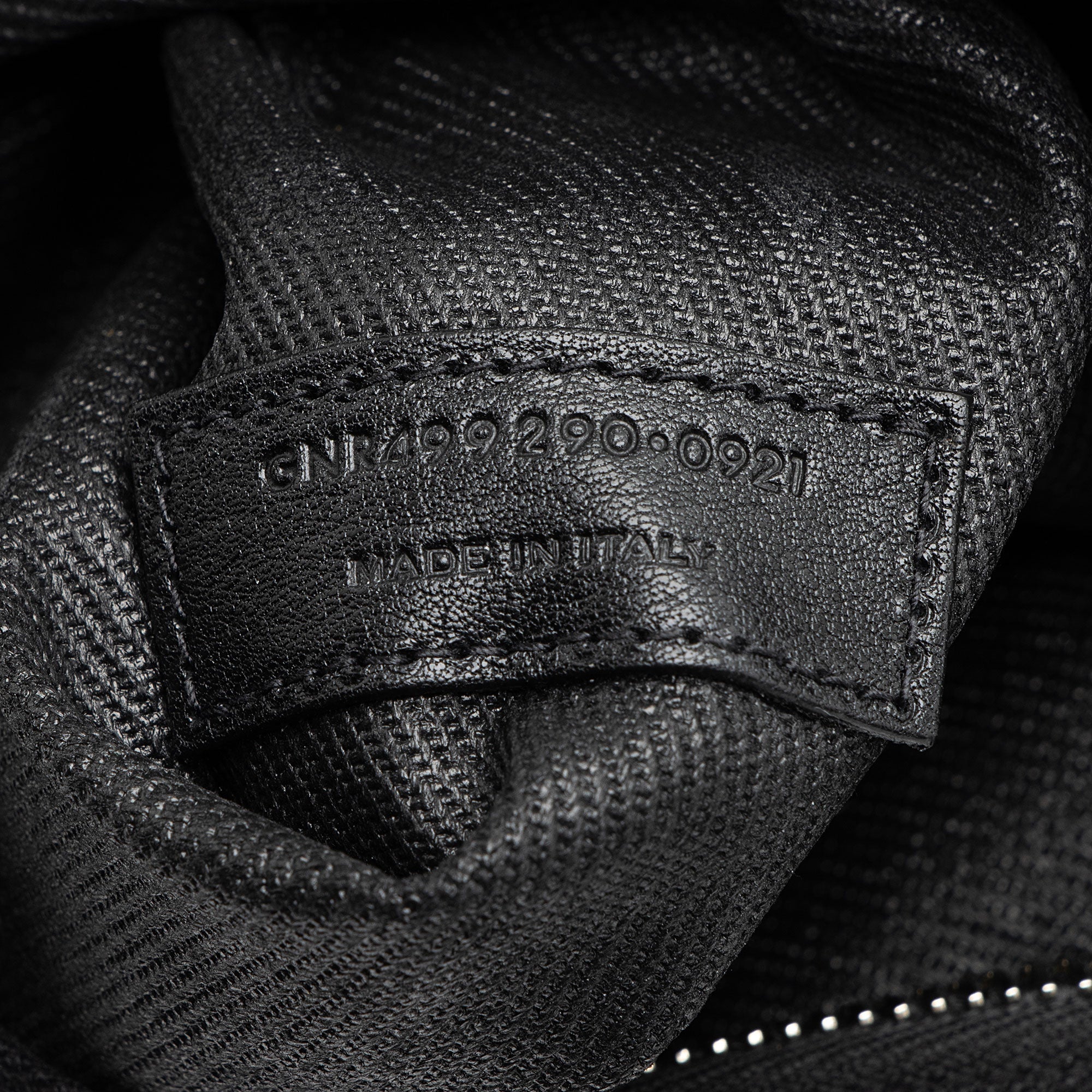Saint Laurent Canvas Calfskin Rive Gauche Large Tote