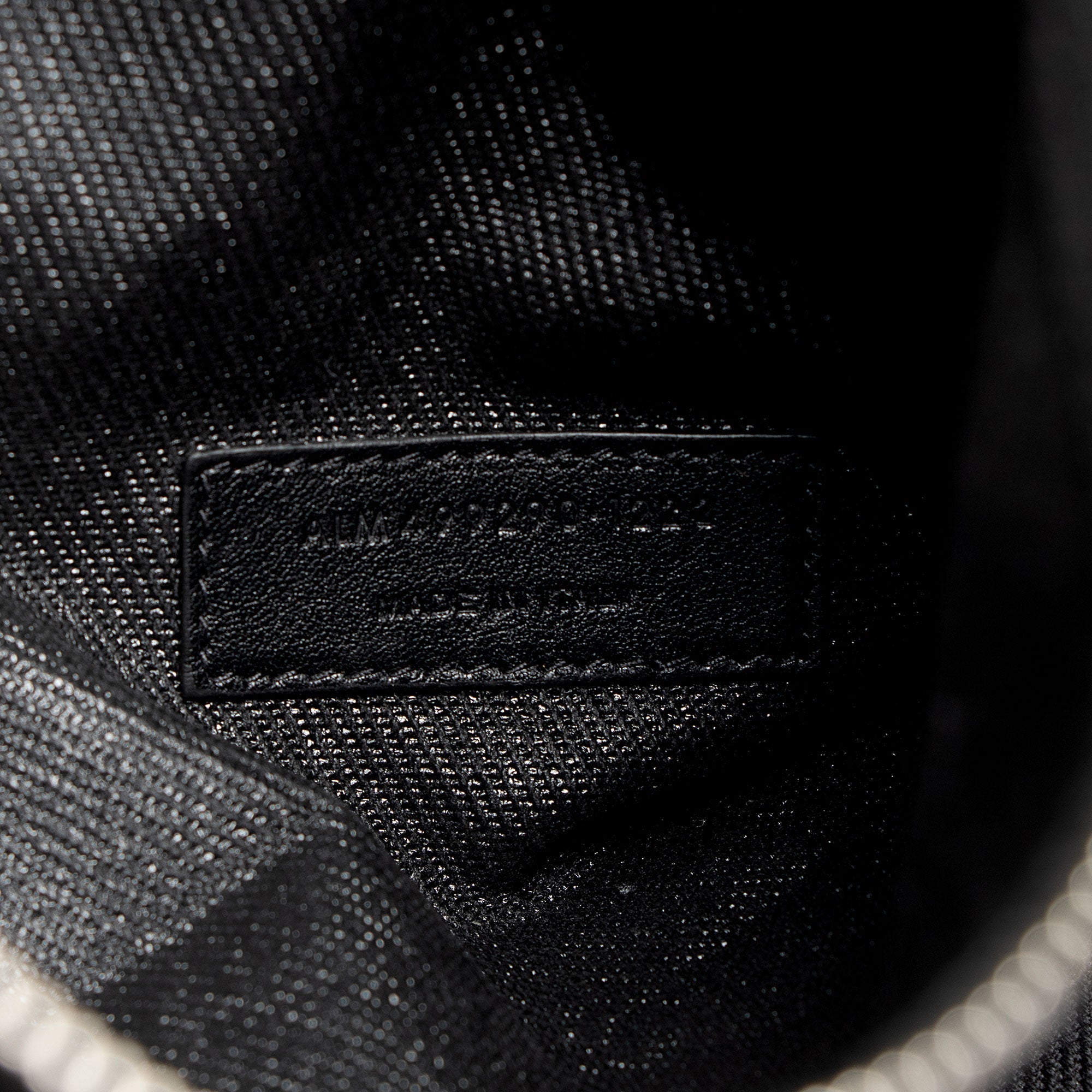 Saint Laurent Canvas Calfskin Rive Gauche Large Tote