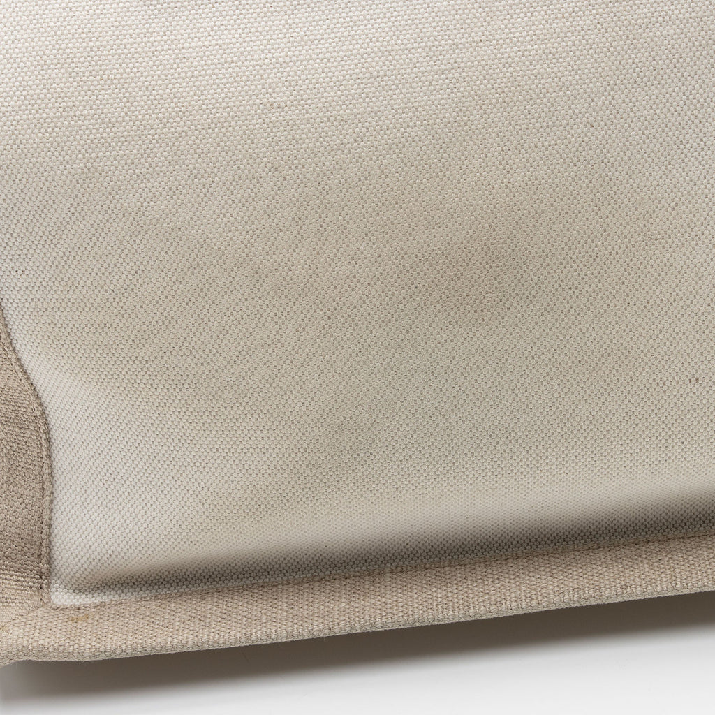 Saint Laurent Canvas Calfskin Rive Gauche Small Tote