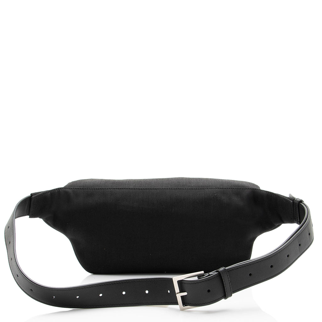 Saint Laurent Canvas Monogram Belt Bag