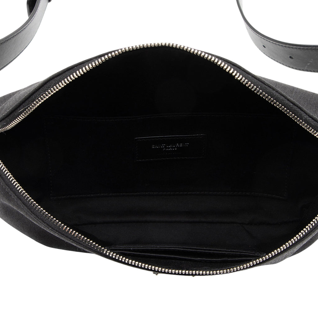 Saint Laurent Canvas Monogram Belt Bag