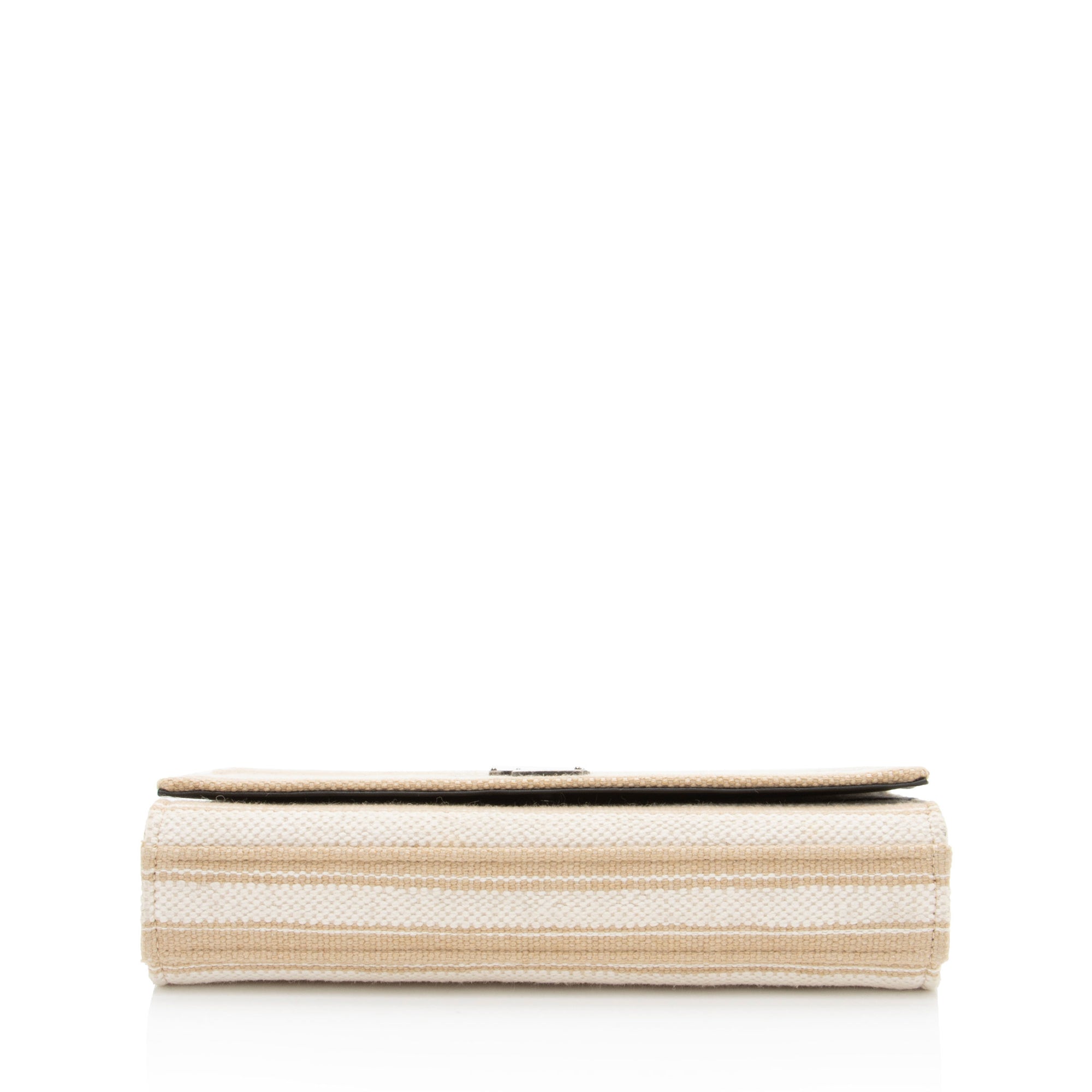 Saint Laurent Canvas Printed Monogram Kate Shoulder Bag