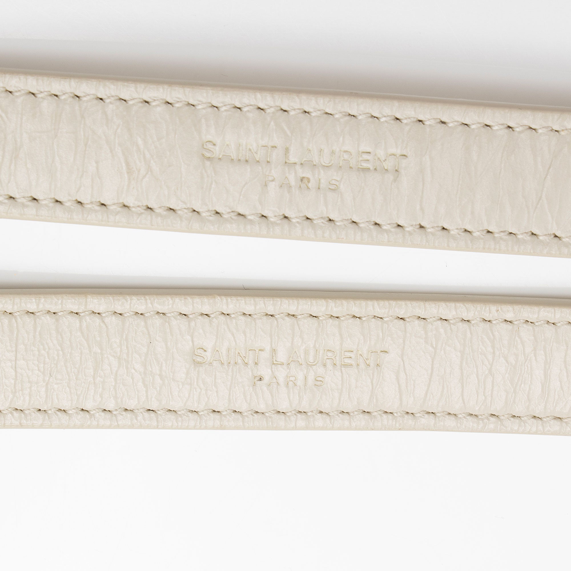 Saint Laurent Crinkled Calfskin Monogram Niki Baby Shoulder Bag (SHF-6jT1UC)
