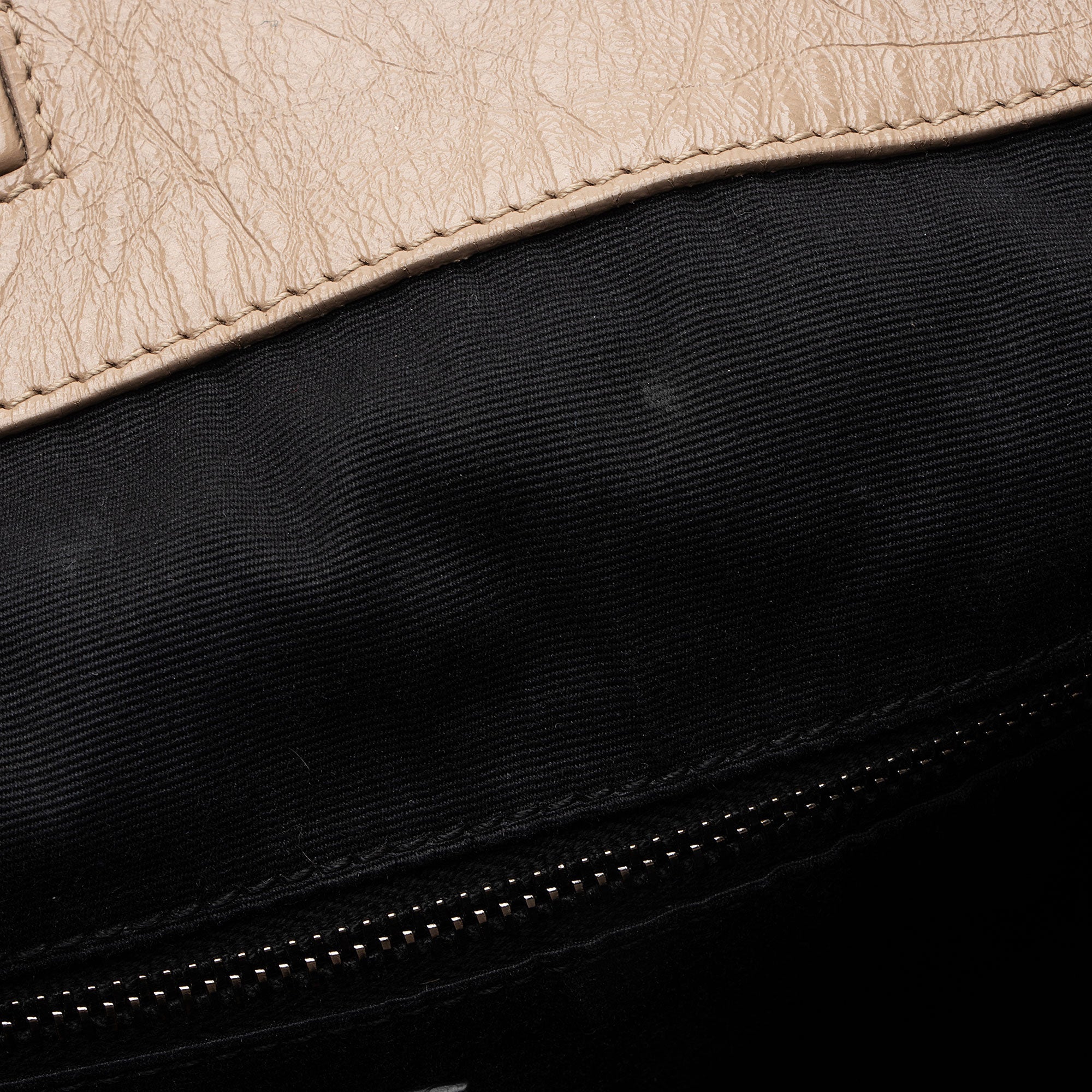 Saint Laurent Crinkled Calfskin Monogram Niki Large Shopping Tote (SHF-XeDWwD)