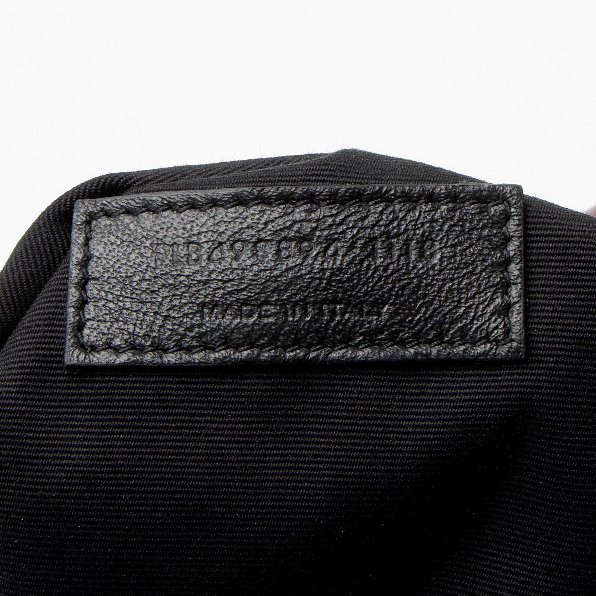 Saint Laurent Crinkled Calfskin Monogram Niki Medium Shoulder Bag