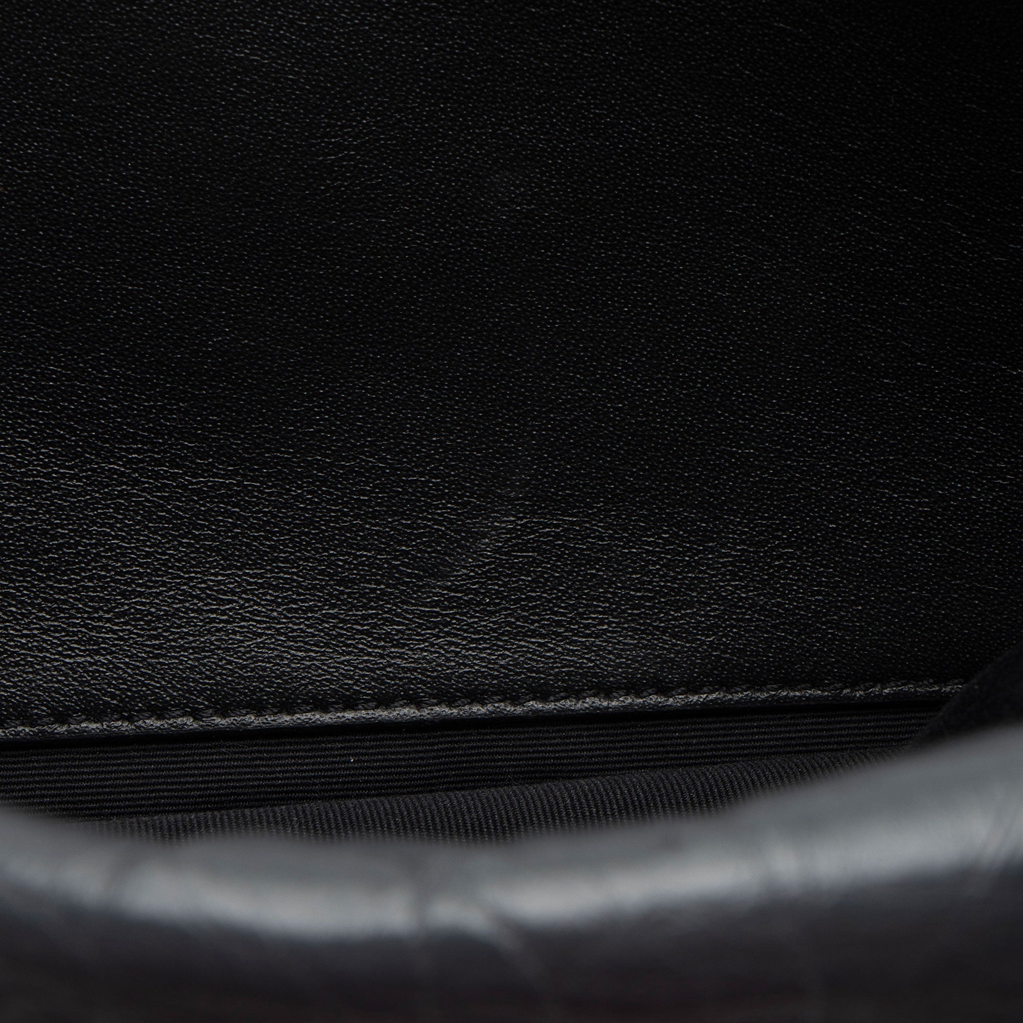 Saint Laurent Crinkled Calfskin Monogram Niki Medium Shoulder Bag