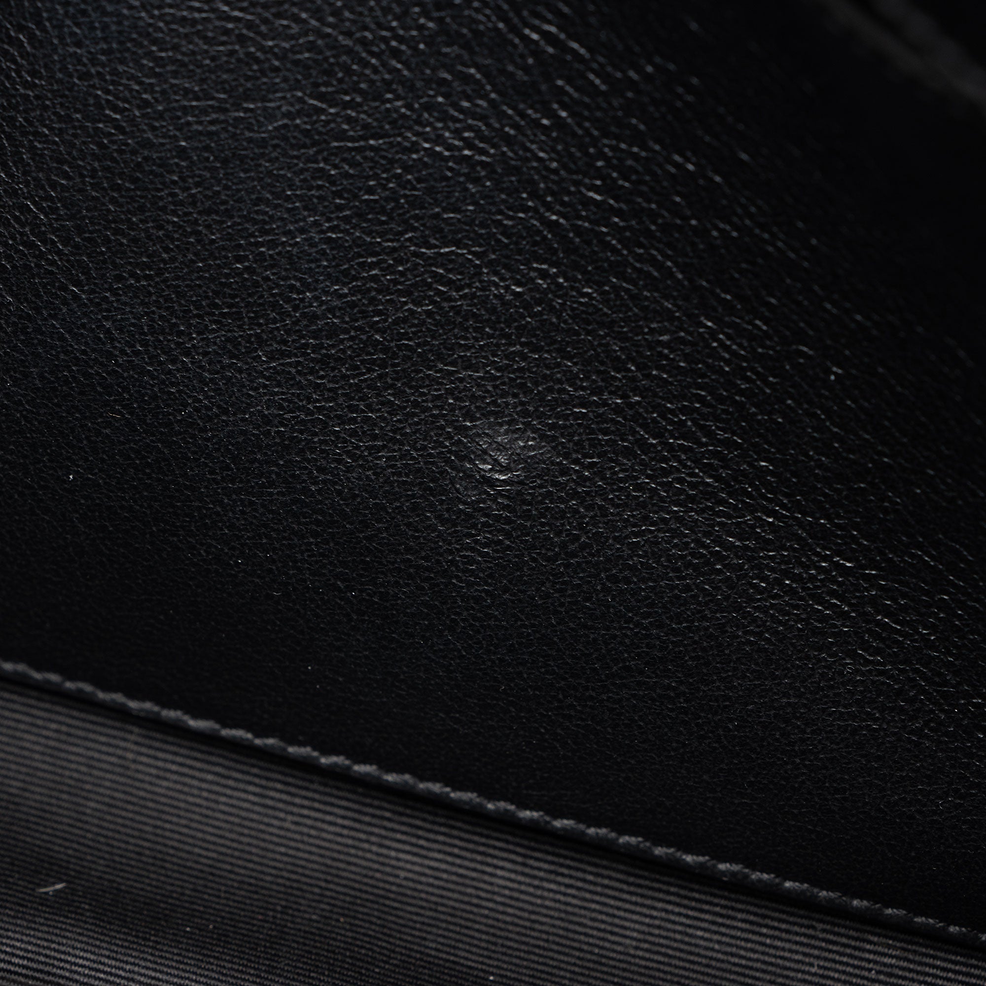 Saint Laurent Crinkled Calfskin Monogram Niki Medium Shoulder Bag