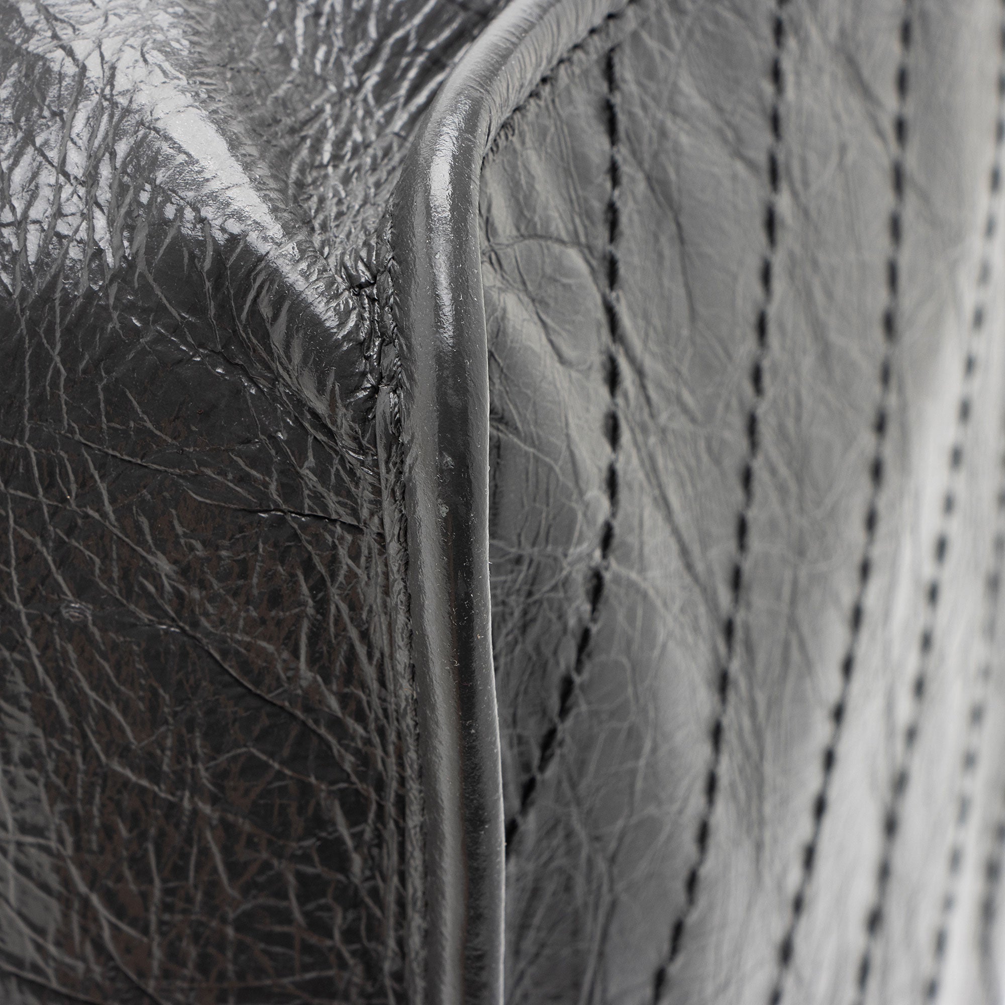 Saint Laurent Crinkled Calfskin Monogram Niki Medium Shoulder Bag
