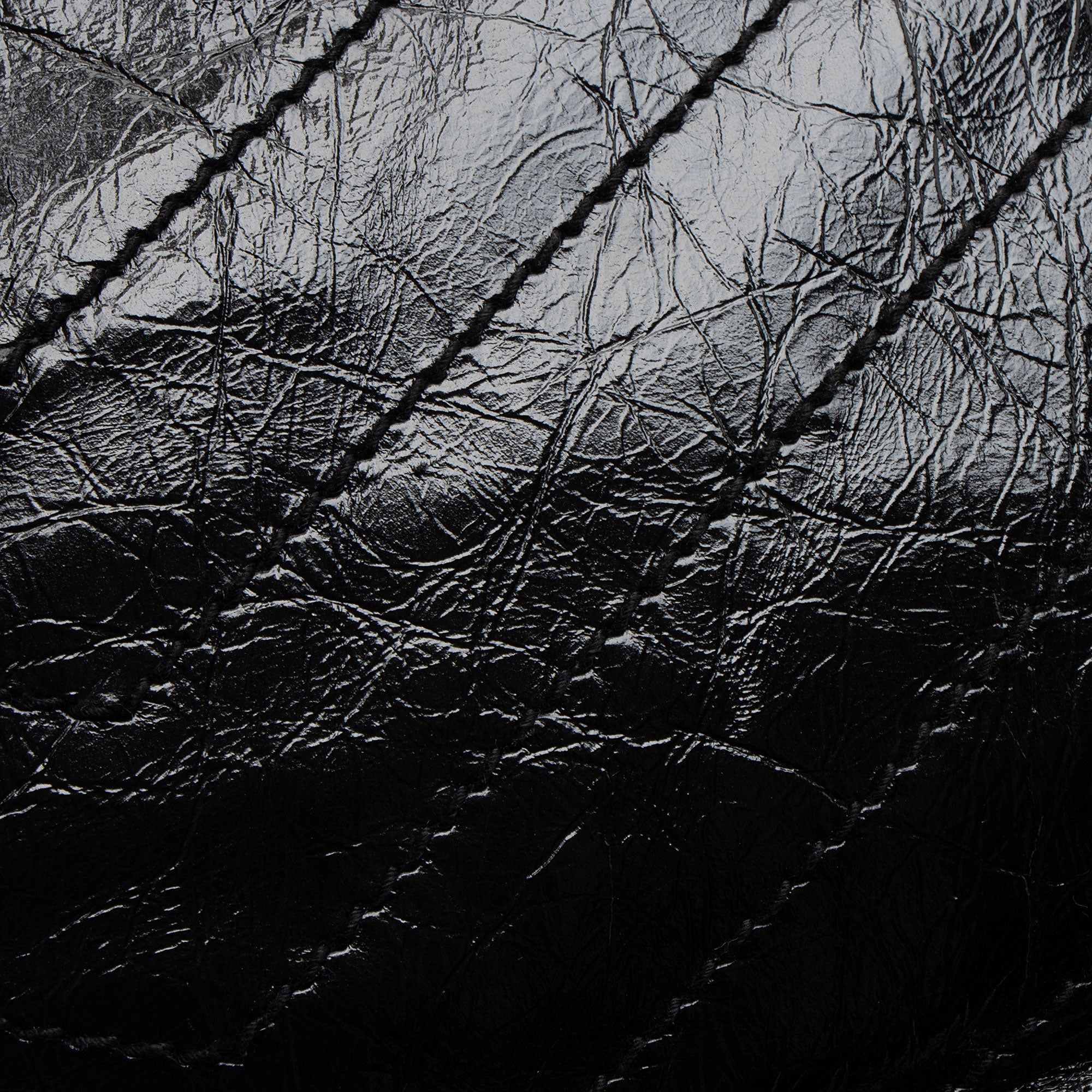 Saint Laurent Crinkled Calfskin Monogram Niki Medium Shoulder Bag