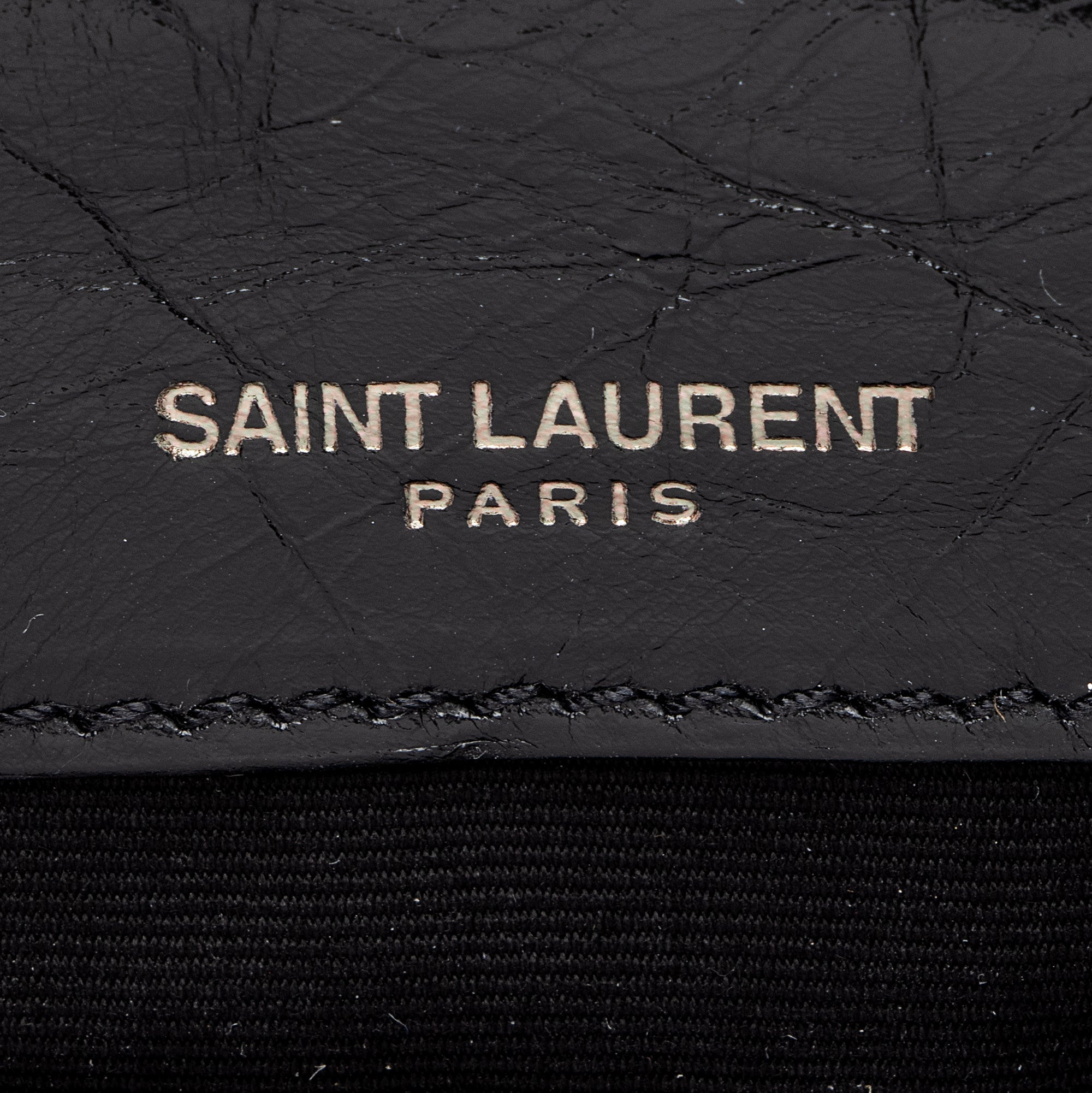 Saint Laurent Crinkled Calfskin Niki Baby Shoulder Bag (SHF-22402)