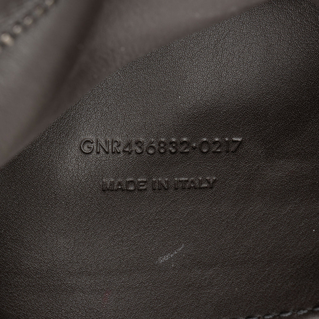 Saint Laurent Croc Embossed Calfskin Monogram Classic Cabas Downtown Small Tote