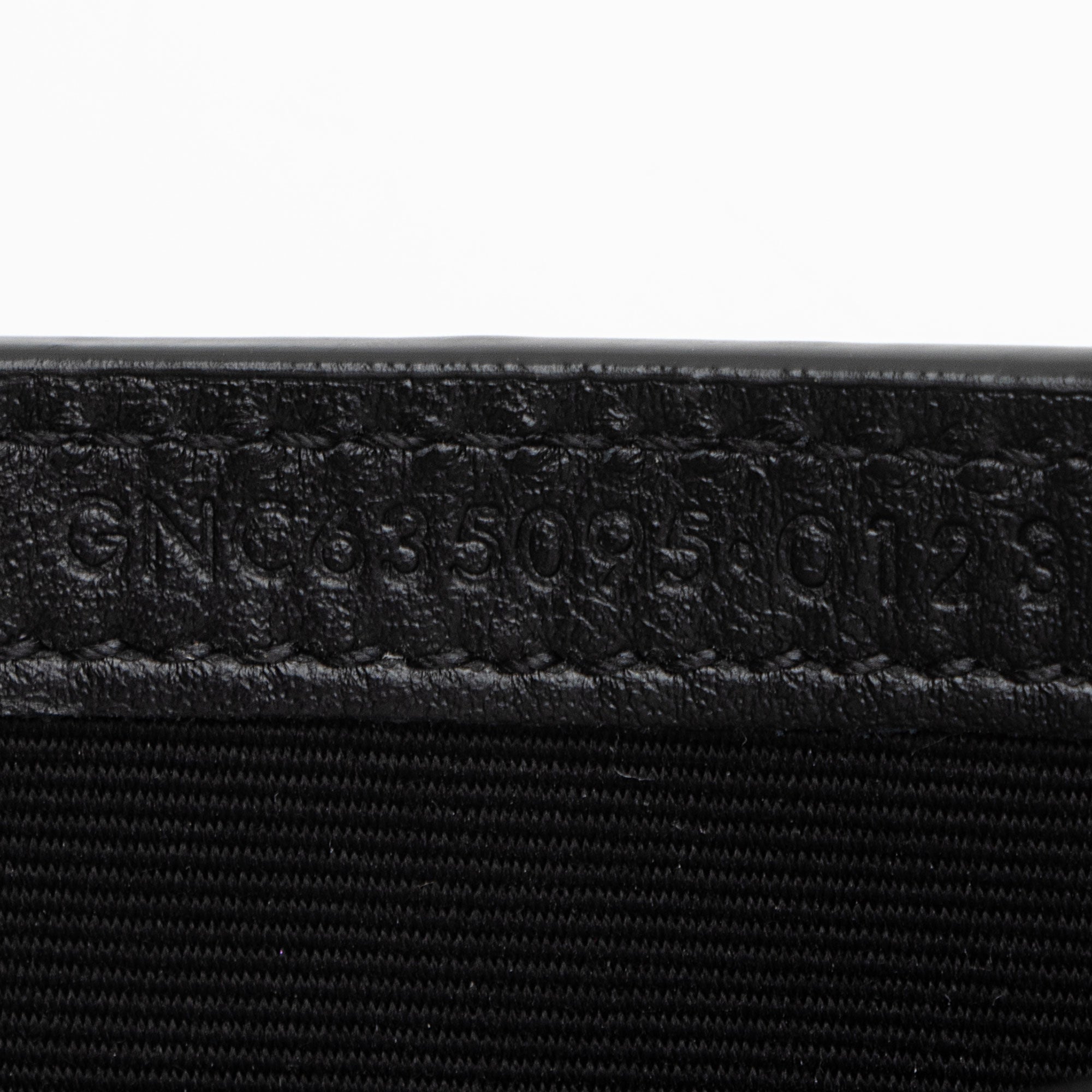 Saint Laurent Croc Embossed Monogram Phone Holder Shoulder Bag