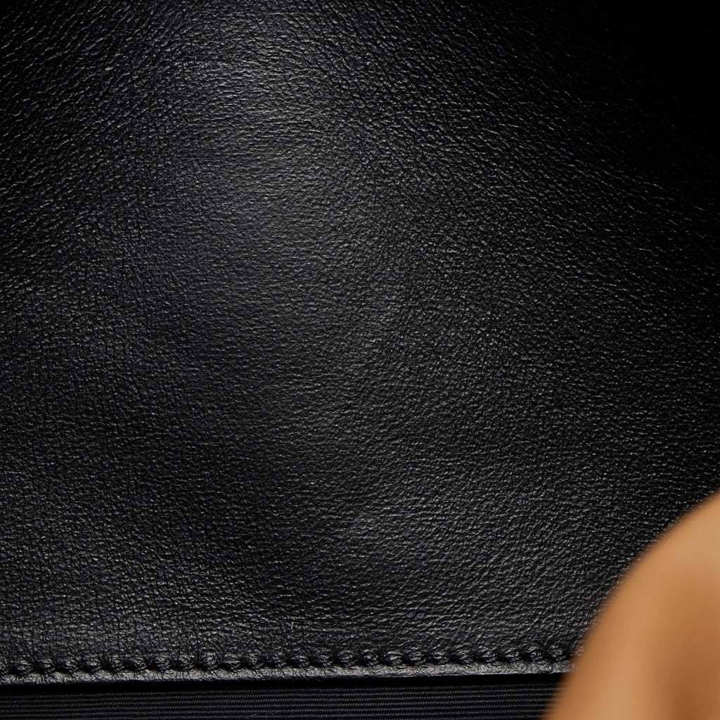 Saint Laurent Denim Suede Monogram Niki Medium Shoulder Bag