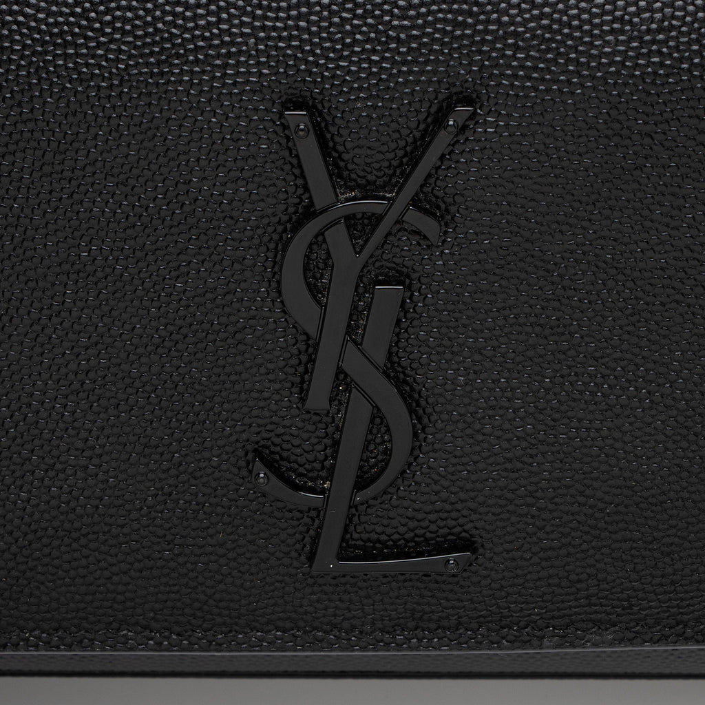 Saint Laurent Grain De Poudre Monogram Kate Belt Bag